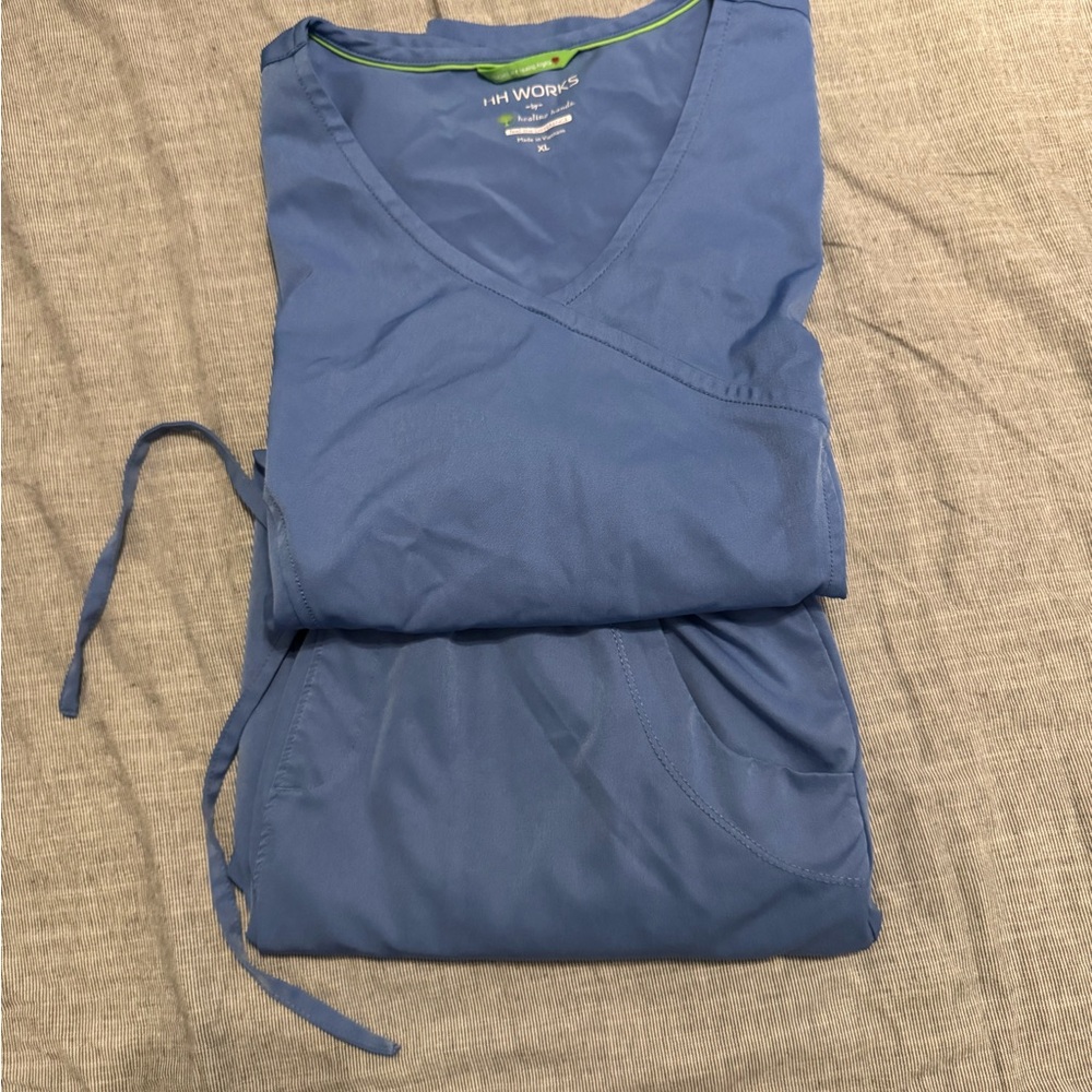 Healing Hands Seil Blue Scrub Set